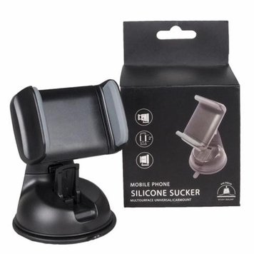 Автомобільний тримач для телефона SILICONE SUCKER Mobile Phone For Car L_00429 фото