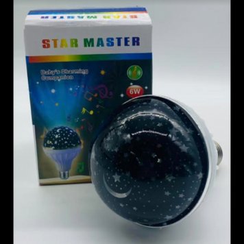 Новорічне світло Диско лампа LED проектор зоряного неба Star Master Bulb (Лампа) 601 (HX-601) (50шт) R_5332 фото