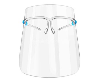 Захисний екран для обличчя FACE SHIELD Glasses (Ціна за упаковку 20 штук!) (1000) k_7575 фото