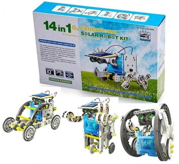 Конструктор робот трансформер Solar Robot Kit 14 в 1 D_850850 фото